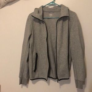 Grey uniqlo jacket